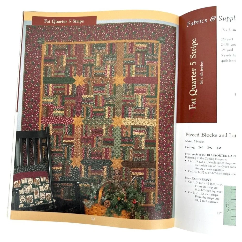 2003 Thimbleberries Snow Country Quilt Pattern Book Lynette Jensen BK250 Pattern